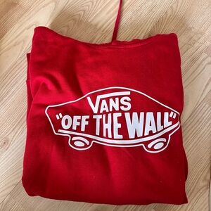 Vans Red Pullover Hoodie